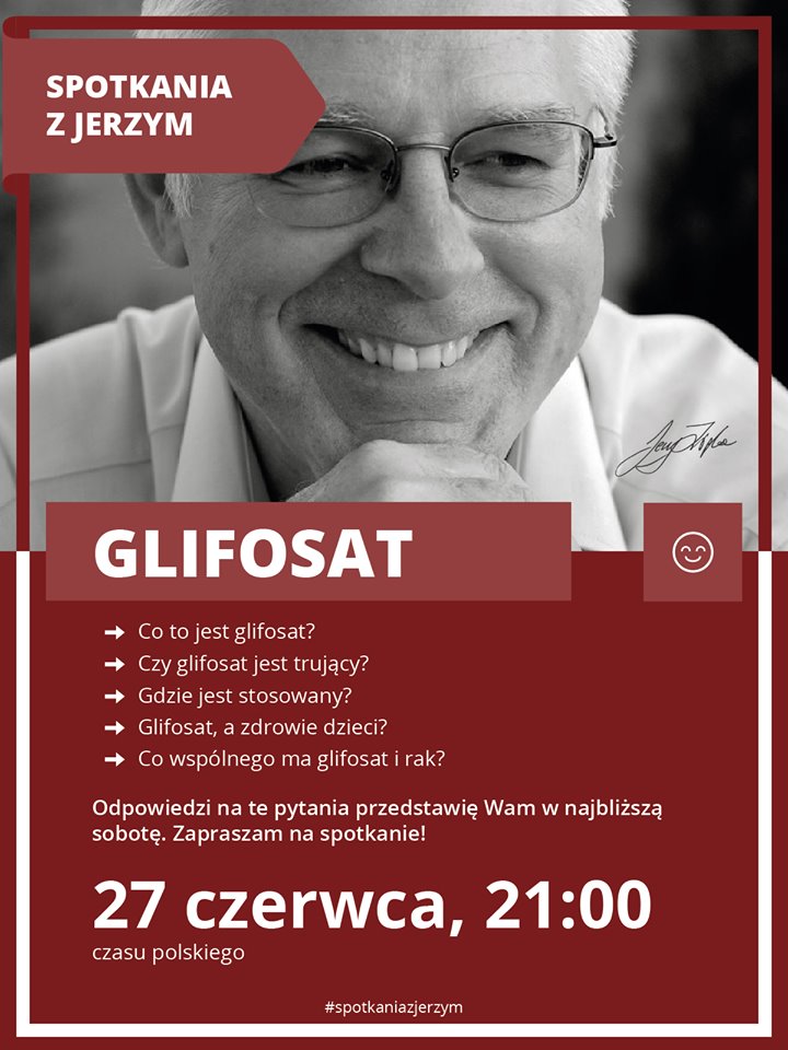 Spotkanie z Jerzym: glifosat