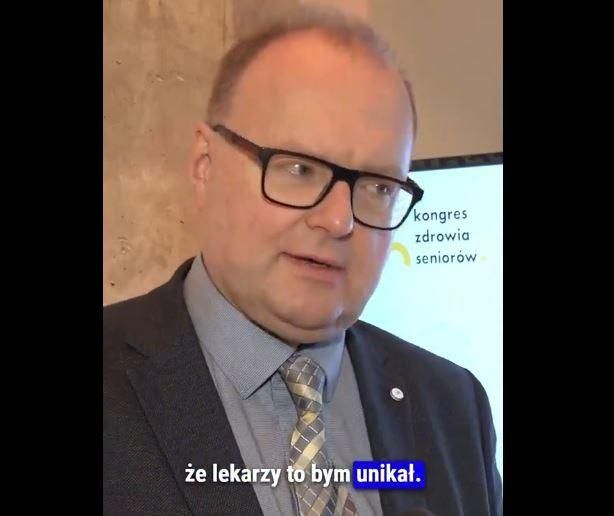 Doktor Leszek Czupryniak, diabetolog, kierownik Kliniki Diabetologii i Chorób Wewnętrznych Warszawskiego Uniwersytetu Medycznego